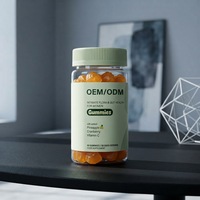 Gummies Probiotiques pour Femmes, Meilleures Ventes Transfrontalières, Ananas Canneberge Sans Sucre, 60 Unités, Complément Alimentaire pour la Santé Intestinale