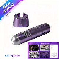 Harga Terendah Tahun Ini HT-BW36 Smart WIFI AI Scalp Hair Analyzer Perbesaran 50-200X untuk Pemantauan Kesehatan Kulit Kepala di Rumah