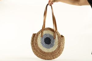 Offre Spéciale! Dames à la mode sac à bandoulière tissé plage paille sac à main avec broderie glands fleurs pour femmes et filles - Product Image 3
