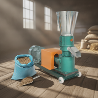 Machine de fabrication de granulés d'aliments pour animaux, granulateur d'aliments pour petits bovins et volailles, moulin à granulés de biomasse animale