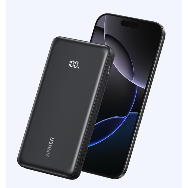 For ANKER ZOLO Power Bank, 10000/20000mah, 22.5W, with Built-in Cable A110E/A110D