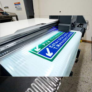 Nueva Impresora de Inyección de <span class=keywords><strong>Tinta</strong></span> UV Multifuncional, Económica y Práctica con Cabezal de Impresión I3200 - Máquina Impresora de Señales de Tráfico Semiautomática - Product Image 2