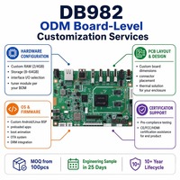 ATSC3.0 안드로이드 TV 마더보드 개발 보드 쿼드 코어 Cortex-A55 최대 1.8GHz 2GB RAM 16GB ROM