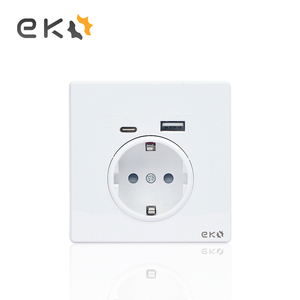 Câble USB Type C rapide pour téléphone portable, norme européenne, <span class=keywords><strong>prise</strong></span> murale française avec <span class=keywords><strong>prise</strong></span> française, prix bas, 16A 250V - Product Image 4