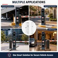Terminal de Estacionamiento YUANHONG YH-PCPC801 5MP con IA y ANPR, Escaneo QR de Doble Línea con LED, Transmisión de Voz, Control de Acceso Inteligente, IP65
