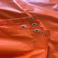 Bâche en polyéthylène Million Orange Pe, transparente, imperméable, pour extérieur, jardin, protection contre la pluie, abri pour animaux de compagnie