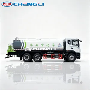 Camion arroseur multifonctionnel Dongfeng 6×4 19,7 m³ avec canon à eau haute pression de 30 m pour le lavage des routes municipales - Product Image 3