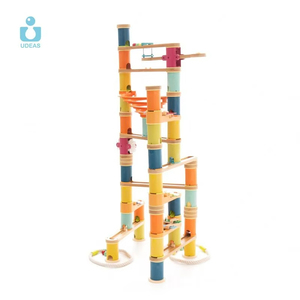 Juego <span class=keywords><strong>de</strong></span> bloques <span class=keywords><strong>de</strong></span> construcción STEM DIY, juguetes educativos y divertidos <span class=keywords><strong>de</strong></span> pista <span class=keywords><strong>de</strong></span> carreras <span class=keywords><strong>de</strong></span> mármol <span class=keywords><strong>de</strong></span> madera - Product Image 4