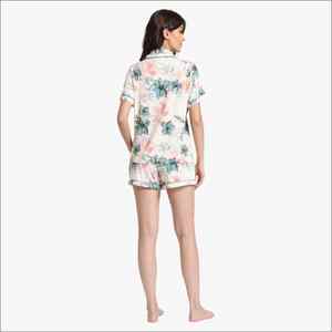 Private Label Bamboo Cotton Knitted Women's <b>Pajamas</b> Customizable Breathable Cute Valentine's Day <b>Pajama</b> Sets - Product Image 4