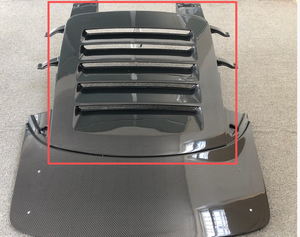 Griglia Posteriore in Vera Fibra di Carbonio, Paraurti Sportivi Stile <span class=keywords><strong>350</strong></span>, Parti di Modifica Esterna per Lotus <span class=keywords><strong>Exige</strong></span> 2013~2021 - Product Image 5