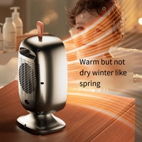 Radiateurs soufflants portables alimentés par USB en gros d'usine pour le chauffage et la ventilation rapides d'hiver pour la maison et la salle de bain