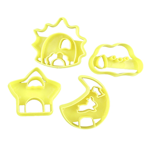 032 vente en gros de 4 pièces en plastique <span class=keywords><strong>emporte</strong></span>-pièces ensemble système de ciel étoilé forme de soleil et de <span class=keywords><strong>nuage</strong></span> <span class=keywords><strong>emporte</strong></span>-pièce pour la cuisine cuisson forme de <span class=keywords><strong>nuage</strong></span> - Product Image 4