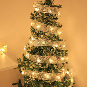 ไฟริบบิ้นพลาสติก LED ซันบิวตี้ สำหรับตกแต่งต้นคริสต์มาส พร้อมจี้ห้อย - Product Image 2