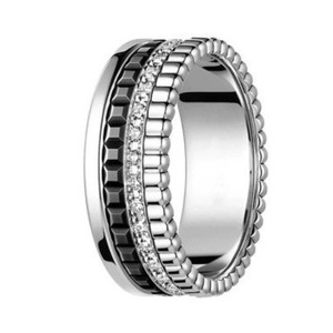 Nouvelles bagues classiques en tungstène diamanté Baojia haut de gamme pour homme et femme, cadeau de la Saint-Valentin - Product Image 5