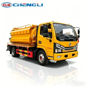 รถดูดสิ่งปฏิกูลแบบเจ็ท Dongfeng Small Duolika 6 ลูกบาศก์เมตร แบบเตี้ย สำหรับงานใต้ดิน 4x2 - Product Image 1