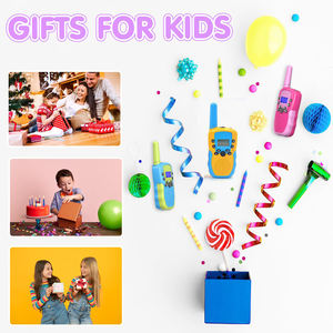 Prodotto magazzino USA 3 pezzi T388 bambini Walkie Talkie con CE FCC Rohs licenza gratuita <span class=keywords><strong>Ht</strong></span> all'aperto giocattolo regalo per bambini - Product Image 3