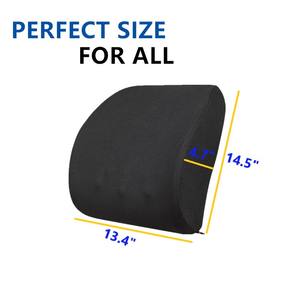 Coussin <span class=keywords><strong>de</strong></span> soutien <span class=keywords><strong>de</strong></span> la colonne lombaire en mousse à mémoire <span class=keywords><strong>de</strong></span> forme - Product Image 5