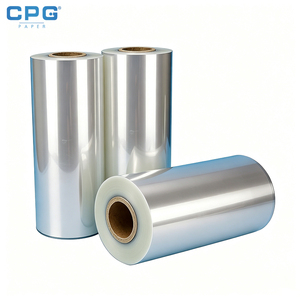 Premium Transparent PETG Shrink Film High <b>Gloss</b> Heat Shrink Film Beverage Bottle Label Packaging - Product Image 1