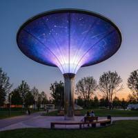 Écran LED flexible P3 d'extérieur, étanche IP65, panneau souple incurvé pour la publicité dans les parcs, les places et l'aménagement paysager