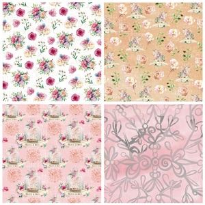 Factory Direct Sale 24sheets Cardstock 6x6 Scrapbook <strong>Patterned</strong> <strong>Paper</strong> - Product Image 4