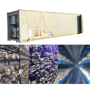 Iklim kontrol sistemi ve raflar ile Customazable mantar büyüyen konteyner yetiştirme çadır meyve odası