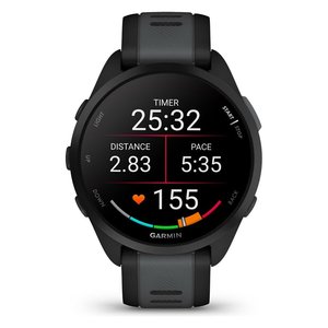 Smartwatch ( AMOLED ) FORERUNNER 165 Music Black e <b>Slate</b> grey 43 mm 010 02863 30 - Product Image 2