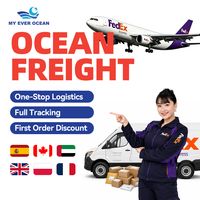 Agente de Envío DDP con Costos de Logística Bajos, Transporte Marítimo, DHL, UPS, FedEx, de China a EE. UU., Reino Unido y Canadá