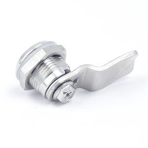 स्टेनलेस स्टील 304 कुंजी लॉक पॉलिश फिनिश डबल बिट तिमाही बारी स्क्वायर त्रिकोण हेक्स लॉक टिकाऊ एंटी-चोरी डिजाइन - Product Image 4