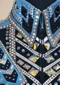 Veste équestre à fermeture à glissière élégante et élégante de qualité supérieure pour l'équitation occidentale - Product Image 3
