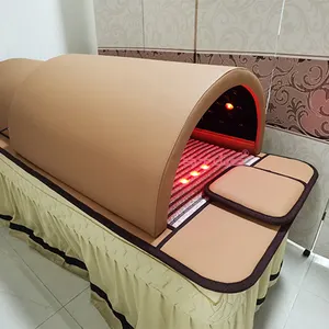 Guangyang yüksek kaliteli kızılötesi Sauna kubbe taşınabilir uzak kızılötesi sıcak kuru kubbe sauna