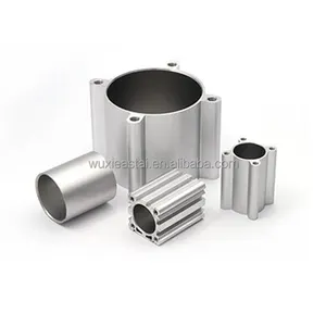 Tubo de aluminio redondo ID tolerancia H9 H11 6063 T5 para cilindro neumático
