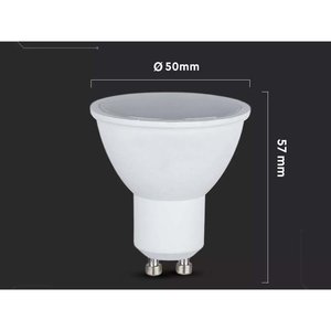 Lampada LED GU10 5W 400LM 220V 110 gradi fredda 6400K opale diffusore SKU-211687-illuminazione/lampadine - Product Image 3