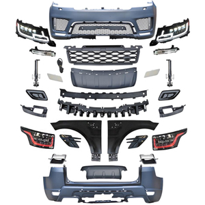Kit de carrosserie de pare-chocs en matériau PP pour Land <span class=keywords><strong>Rover</strong></span> <span class=keywords><strong>Range</strong></span> <span class=keywords><strong>Rover</strong></span> <span class=keywords><strong>Sport</strong></span> L494 2014-2017 Mise à niveau vers le modèle <span class=keywords><strong>2020</strong></span>. - Product Image 1