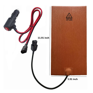 120V 150W Portable Heating <b>Pad</b> <b>Electric</b> Silicone Food Warming Plate for Pizza Delivery Bags - Product Image 4