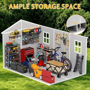 Armoire <span class=keywords><strong>de</strong></span> rangement <span class=keywords><strong>de</strong></span> <span class=keywords><strong>jardin</strong></span> <span class=keywords><strong>en</strong></span> résine plastique grand format, verrouillable et résistante aux intempéries, avec plancher inclus, vente <span class=keywords><strong>en</strong></span> gros usine - Product Image 2