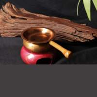 Brûleur d'encens en cuivre en forme de calebasse, vente en gros d'usine, encensoir rétro en métal pour spirales et cônes, pot d'aromathérapie pour la maison, le yoga et la décoration zen