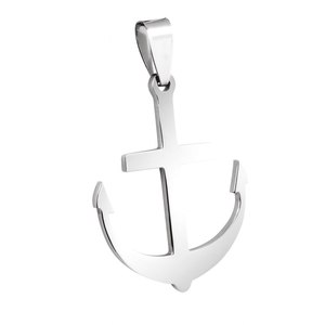 Ciondolo Ancora in Acciaio 1 della Collezione Fine Charms & Pendants - Product Image 1