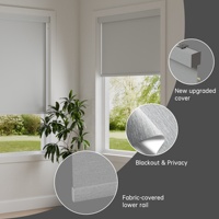 Tende a Rullo Motorizzate Allbright, Tende Intelligenti per Finestre con Telecomando, Filtranti e Oscuranti, Arredo Casa Elegante