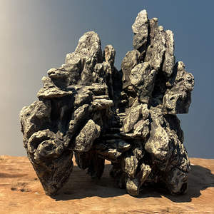 Decorazione Paesaggistica per <span class=keywords><strong>Acquario</strong></span>, Ornamenti in Pietra Artificiale, Montagna con <span class=keywords><strong>Acqua</strong></span> Corrente per Paesaggio Acquatico - Product Image 1