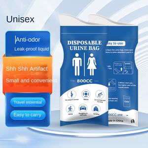 Bolsa de orina de polímero desechable Unisex, bolsa de orina de coche de emergencia portátil para viajes de larga distancia, atascos de tráfico, colección de orina Go - Product Image 6