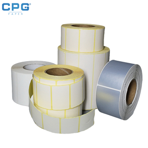 Thermal Barcode <b>Label</b> Sticker Roll Shipping <b>Label</b> Direct Thermal <b>Label</b> Self Adhesive Logistics Parcel Packaging Sticker - Product Image 1