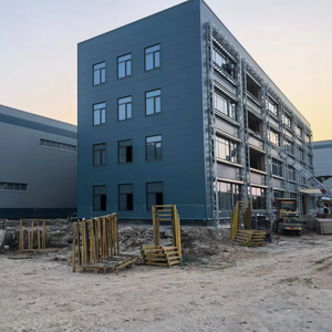 बड़े पैमाने पर अंतरिक्ष उच्च वृद्धि गैल्वेनाइज्ड लाइट गेज स्टील मॉड्यूलर निर्माण औद्योगिक वाणिज्यिक हाइब्रिड कार्यालय भवन - Product Image 5