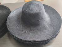 Topi Jerami Koboi Parasisal ND464  Bahan Topi Koboi Belum Jadi  Bahan Topi Koboi Musim Panas  Topi Koboi Jerami Parasisal