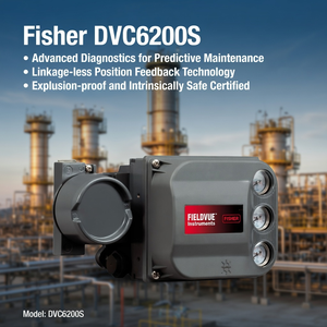 Controlador Digital Inteligente FIELDVUE DVC6200S de Flujo Pequeño - Product Image 2