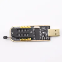 Module programmeur USB CH 341A pour EEPROM Flash BIOS séries 24 et 25 + pince de test SOIC8 SOP8 pour EEPROM 93CXX / 25CXX / 24CX