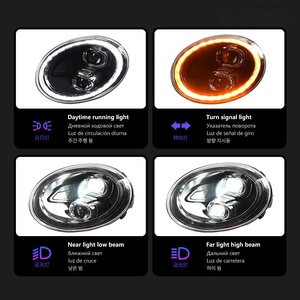 Faros Delanteros LED para VW Beetle 2013 2014 2015 2016 2017 2018 2019, Luces Altas y Bajas, Faros Antiniebla, Conjunto de Faros Delanteros - Product Image 5