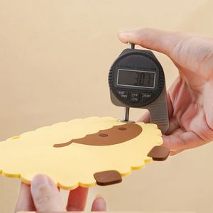 Cute Sheep Design Silicone Coasters & Bar <b>Mat</b> Food Grade Heat Resistant Non-Slip Placemats for Cups/Bowls <b>Table</b> Protection - Product Image 3