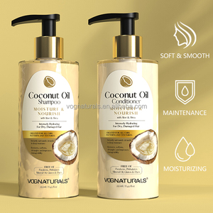 <span class=keywords><strong>Shampoo</strong></span> e Balsamo al Cocco per Capelli Secchi con Etichetta Privata, Idratante e Lucidante, Anti-Forfora - Product Image 2