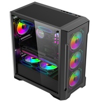 Prix de Gros Boîtier PC Gaming OEM RGB Châssis ATX Tour Complète pour Ordinateur de Jeu