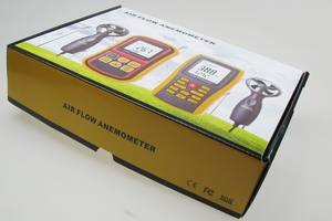 속도 온도와 외부 센서 풍속계가 있는 S-AM84 디지털 풍속계 풍속계 - Product Image 4